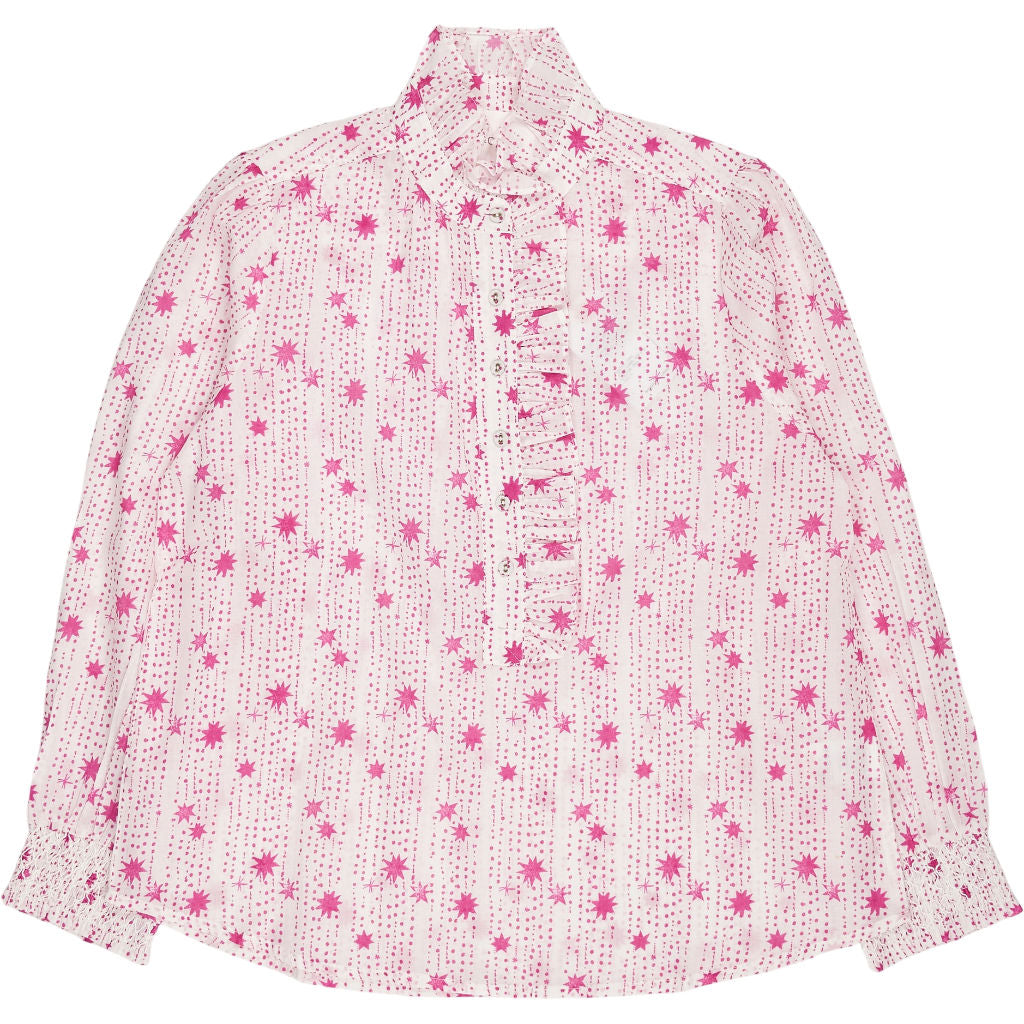 Bonte Pink Aida Shirt
