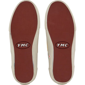 YMC Brown Yellow Canvas Trainers