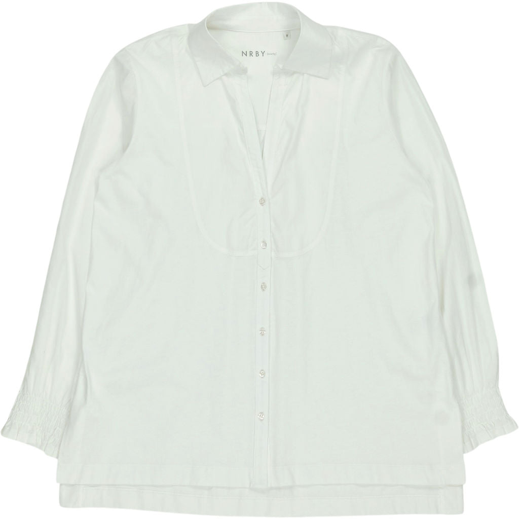 NRBY White Cotton Shirt