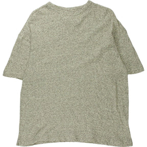 YMC Ecru Brown Stripe T-Shirt