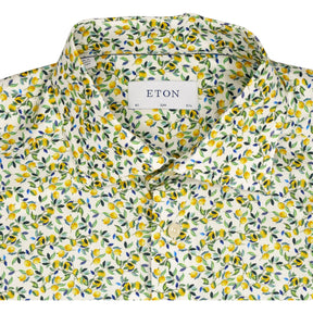 Eton Multicoloured Lemon Print Shirt