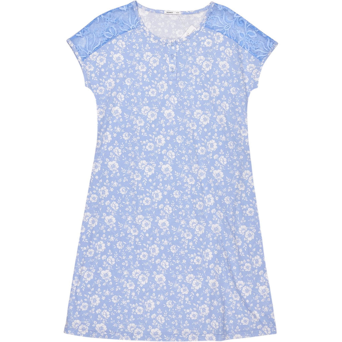 Promise Blue Floral Nightdress