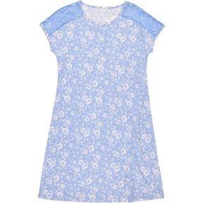 Promise Blue Floral Nightdress