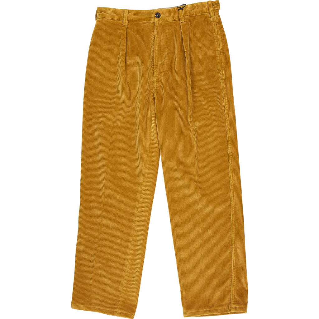 Drake's Yellow Corduroy Chino Trousers W30"