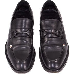 Gucci Black Leather Loafers