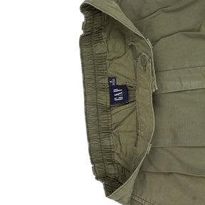 GAP Olive Pleated Trousers