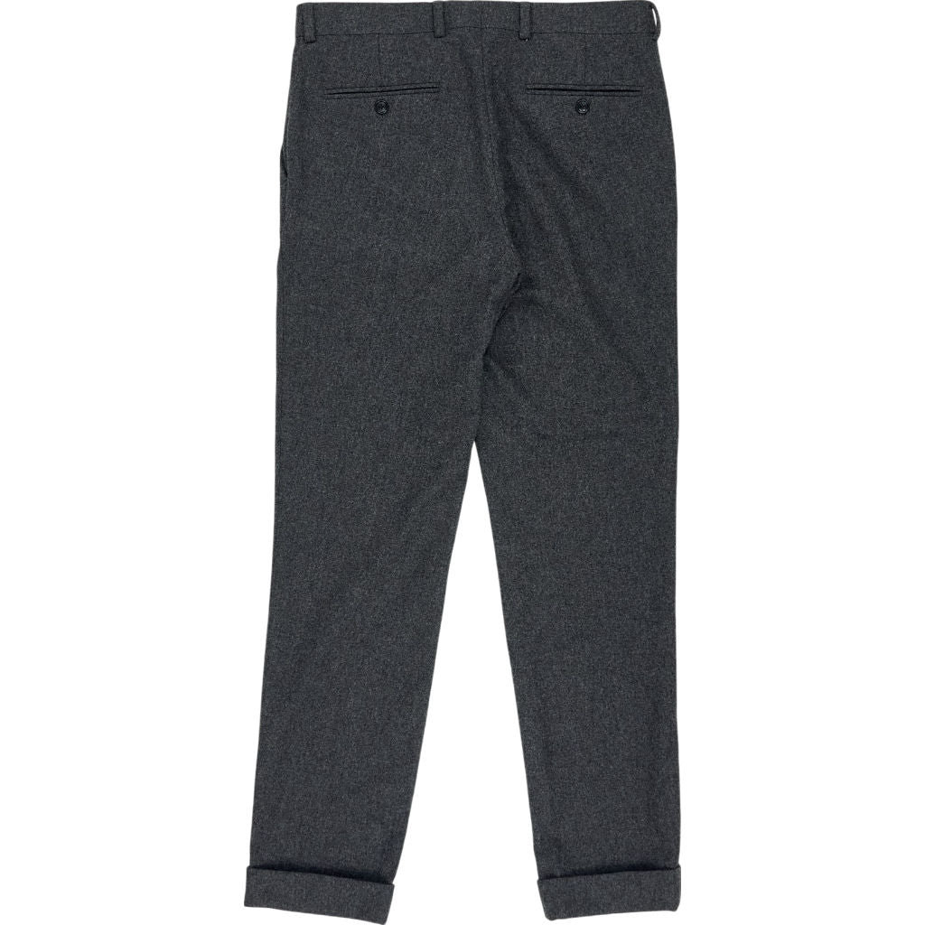 Moss Grey Wool Trousers