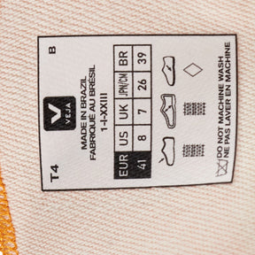 Veja Orange Wata II Canvas Trainers