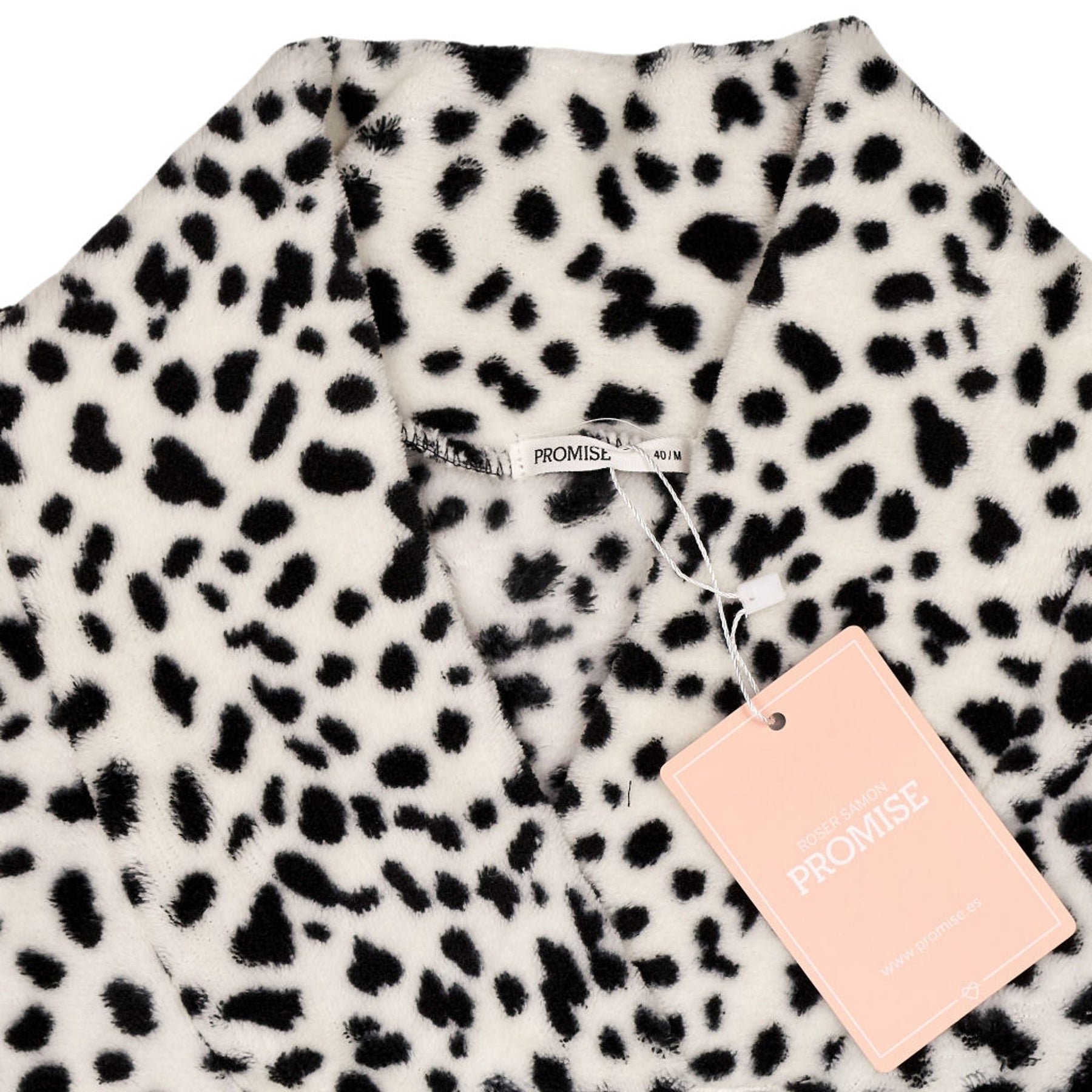 Promise Dalmatian Print Fleece Pyjama