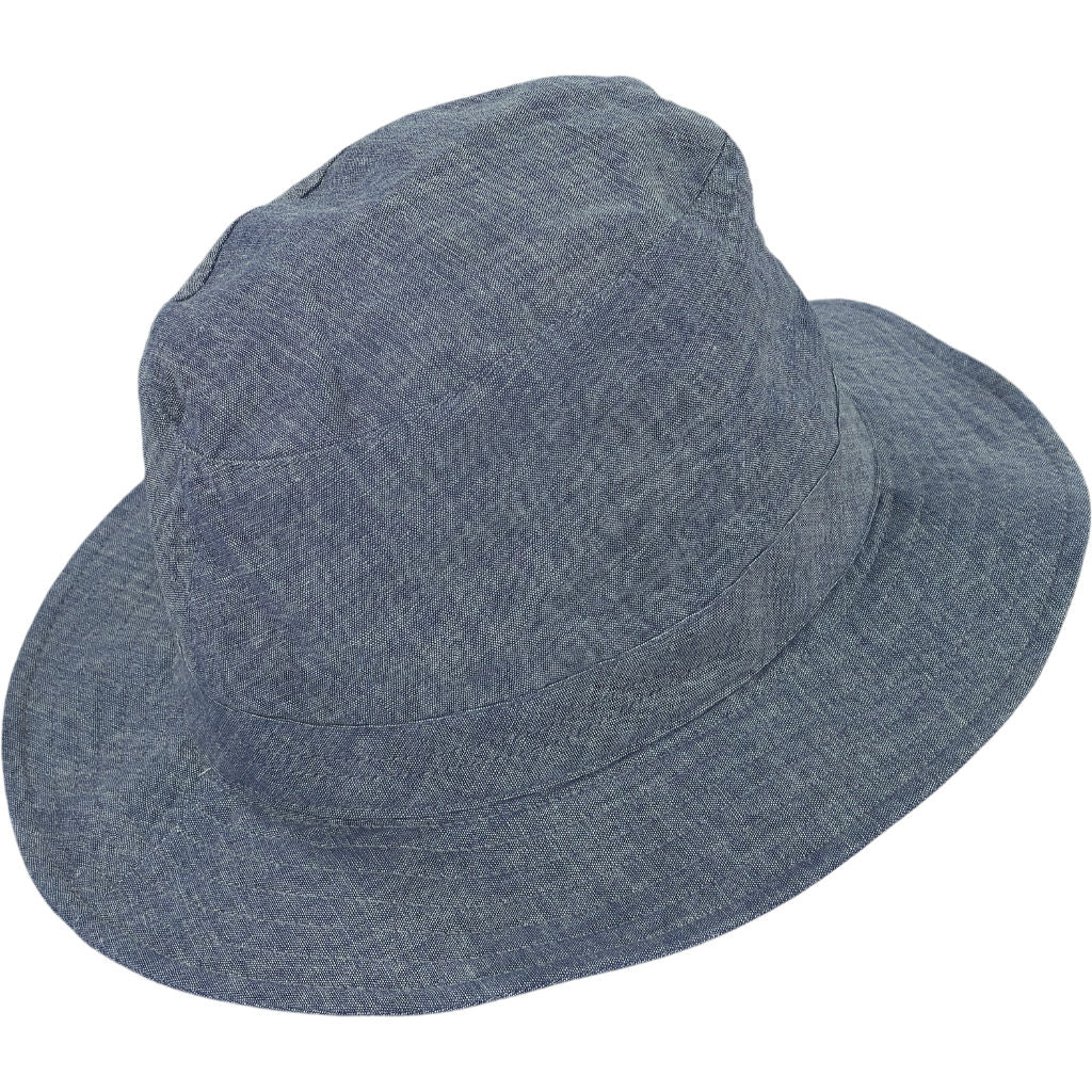 Bates Blue Cotton Bucket Hat