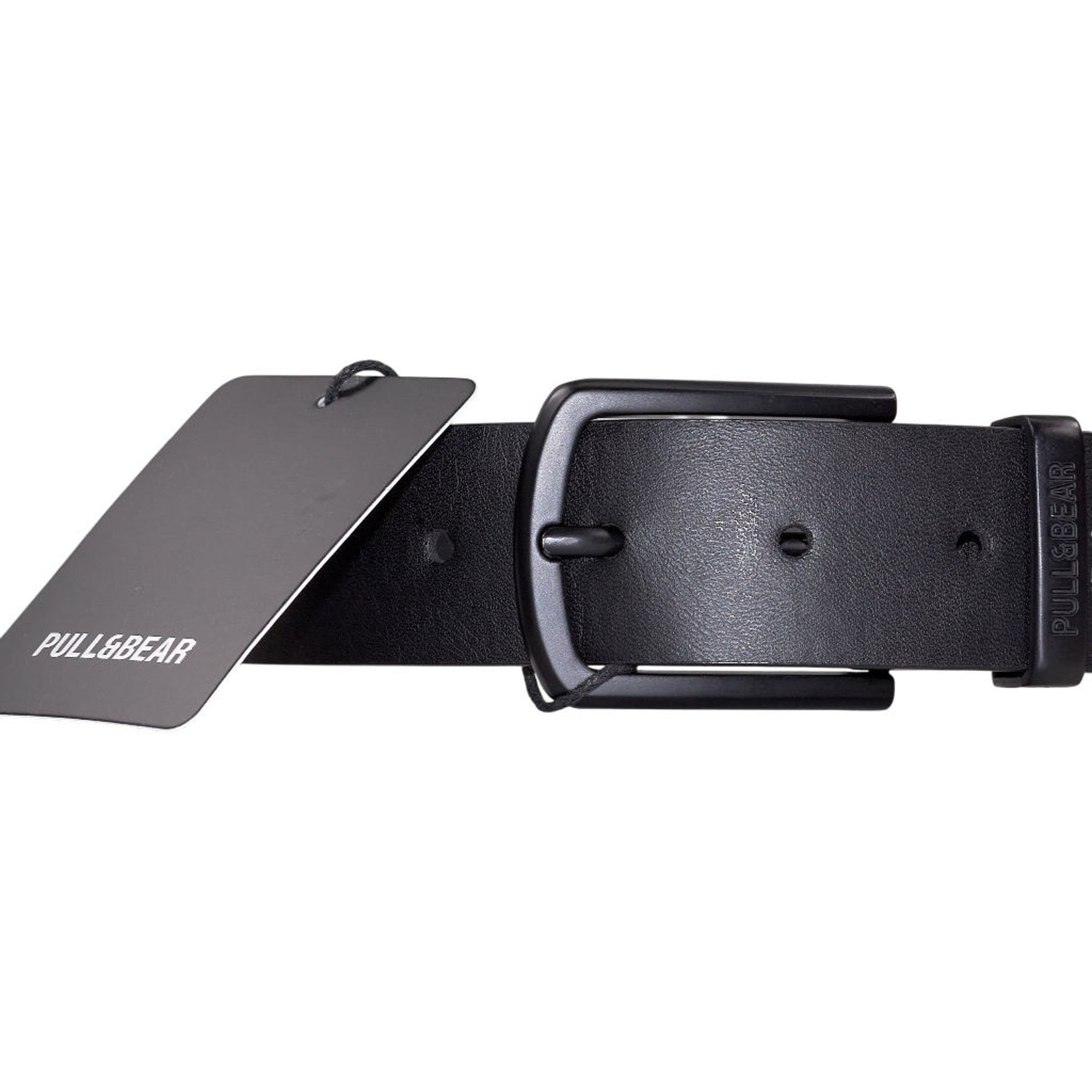 Pull & Bear Black Belt Polyurethane