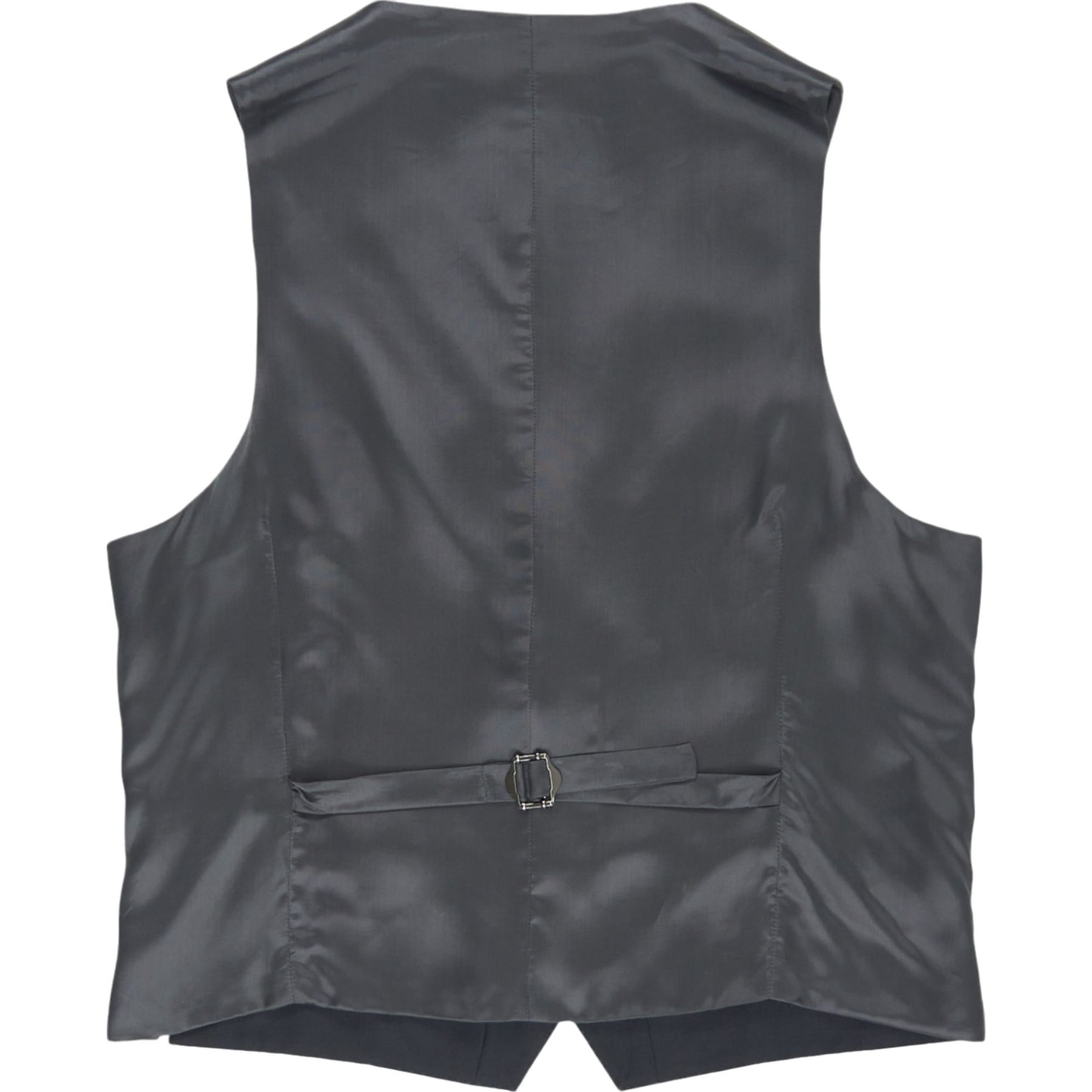 Moss Grey Wool Formal Vest