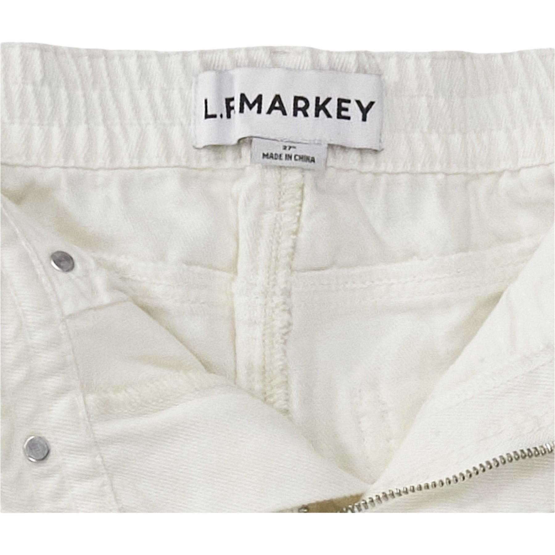 L.F. Markey White Slim Fit Jeans