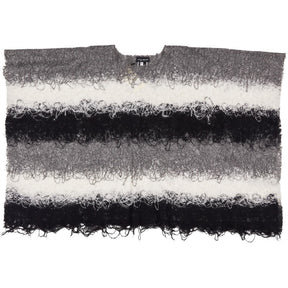 James Lakeland Black Grey Bicolor Tie Dye Knit