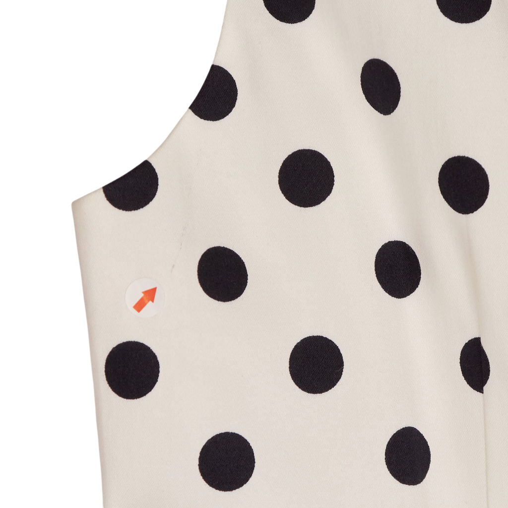 Hobbs Black White Polka Dot Dress