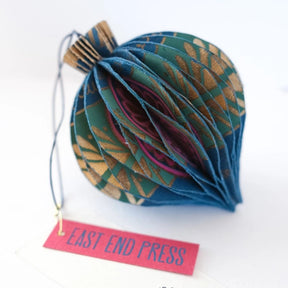 Honeycomb Bauble - 3 individual colours
