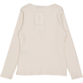 Baukjen Antique White Organic Cotton Henley Top