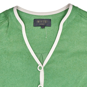 Wyse Green Towelling Shift Dress