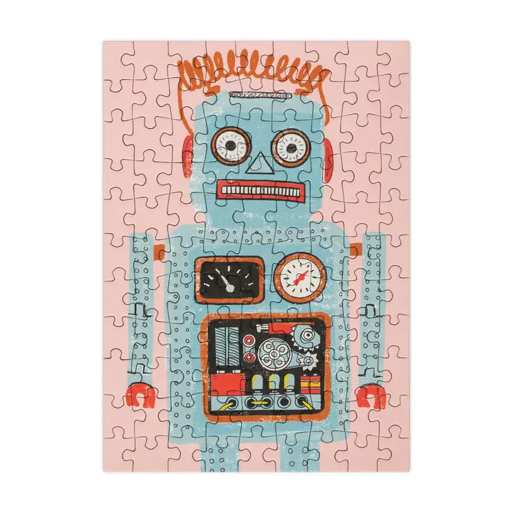 Robot Mini Jigsaw Puzzle