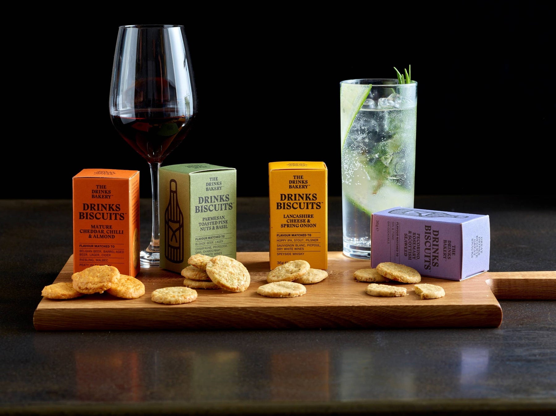 Scottish Drinks Biscuits - The Discerning Drinker's Gift Set