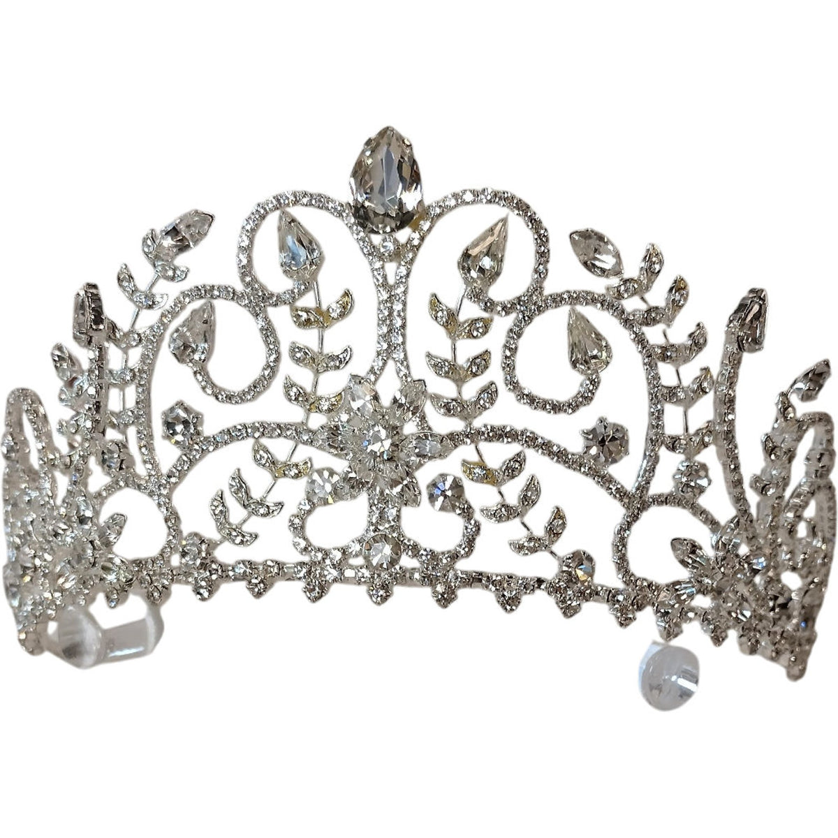 Silver Rhinestone Bridal Tiara
