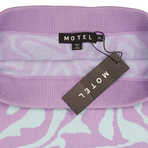 Motel Lavender Mint Hira Skirt Knit