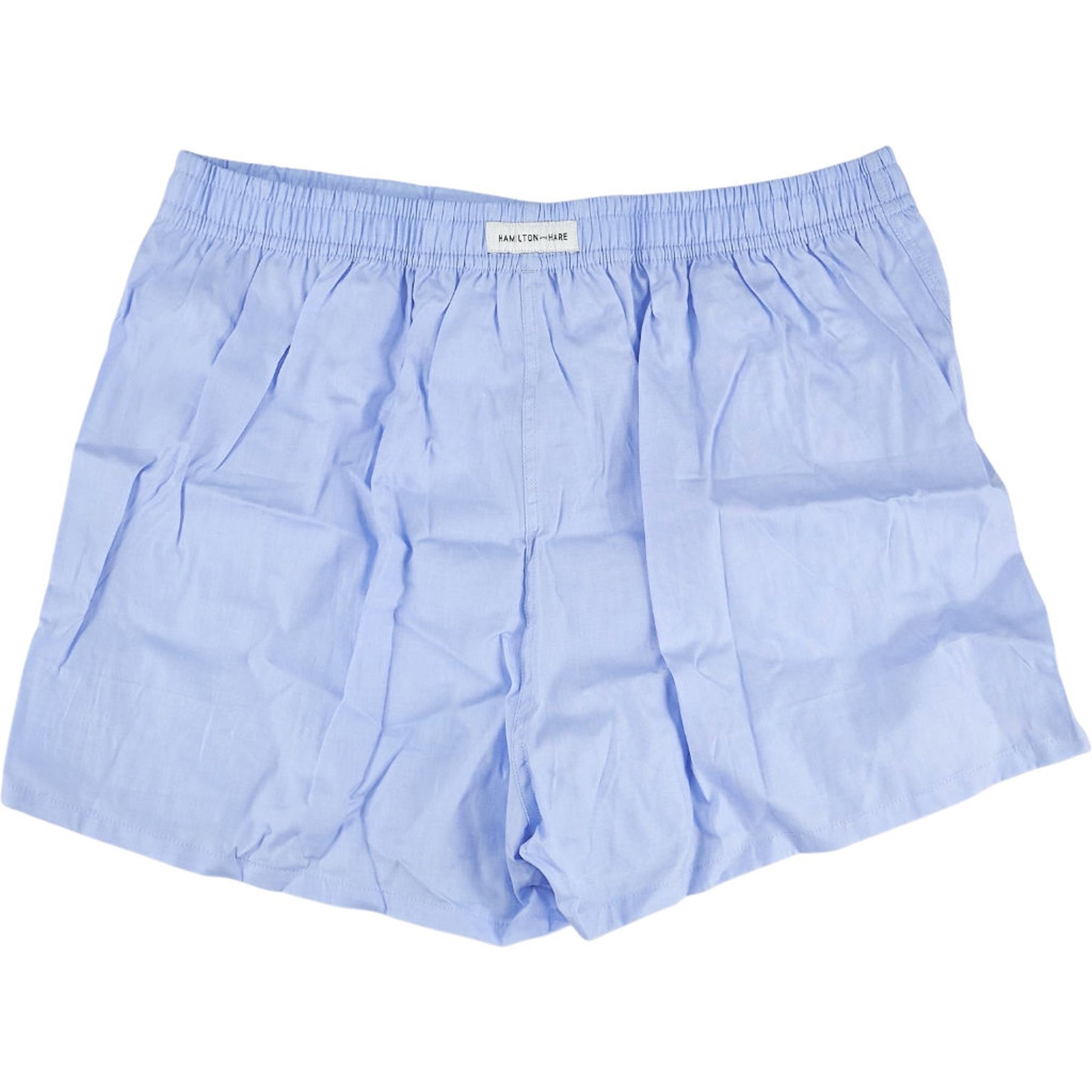 Hamilton & Hare Sky Blue Boxer Shorts