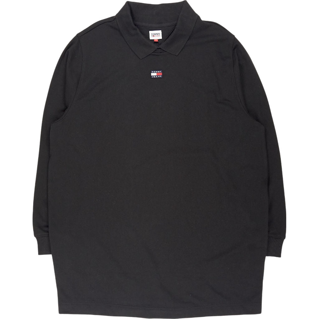 Tommy Jeans Black Polo Shirt