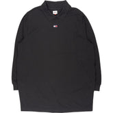 Tommy Jeans Black Polo Shirt