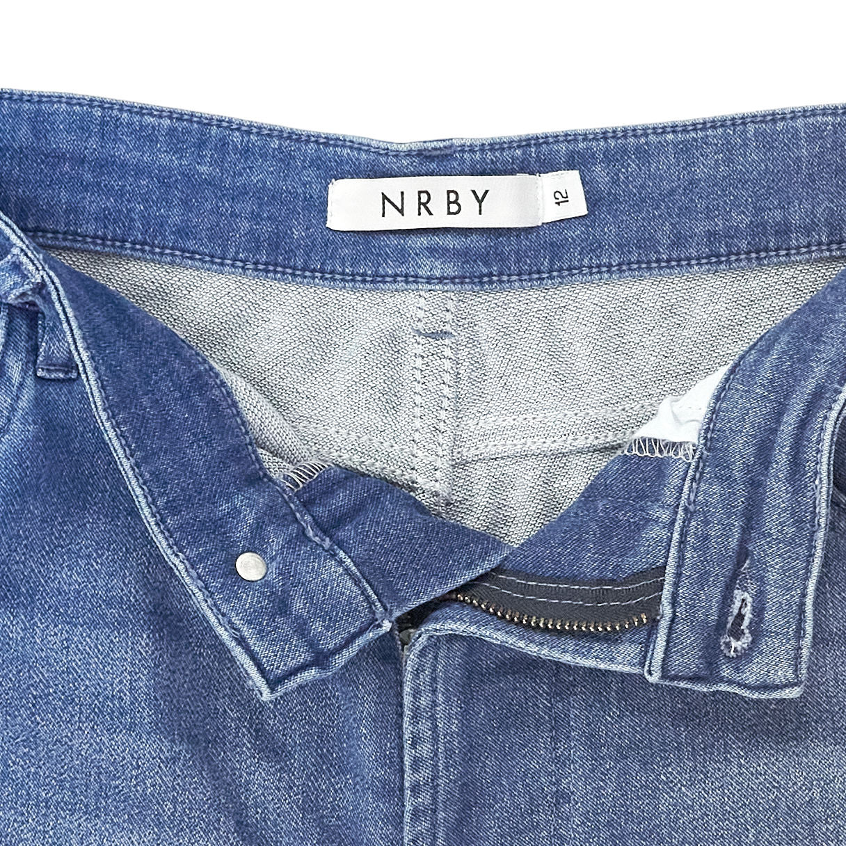 NRBY Blue Denim Shorts