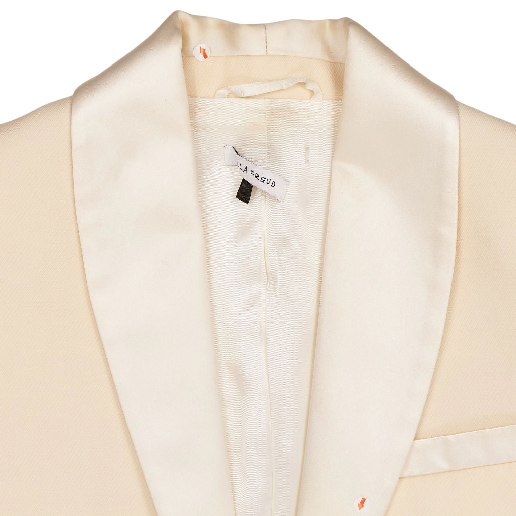 Bella Freud Cream Blazer Jacket