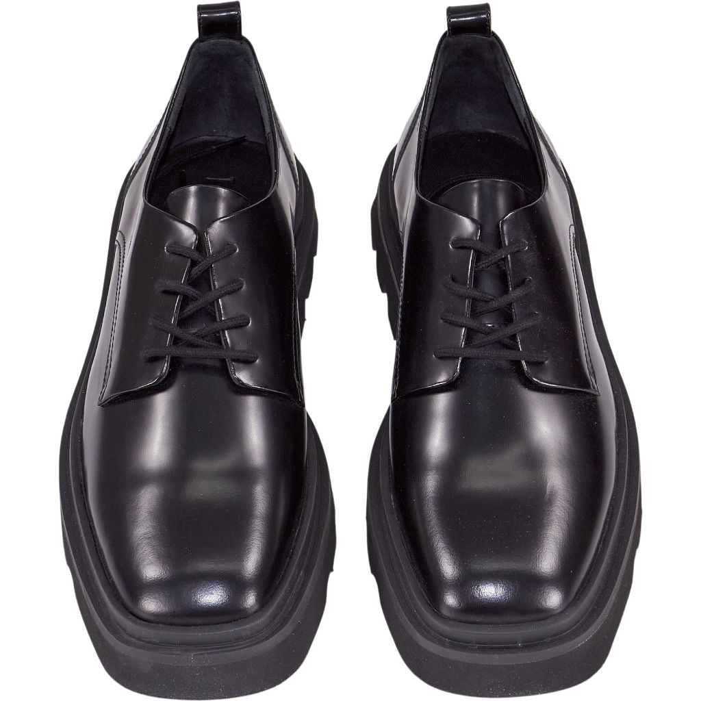 Hush Black Laurie Lace-Up Shoes