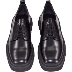Hush Black Laurie Lace-Up Shoes