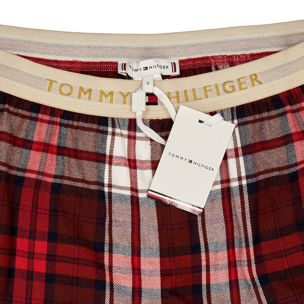 Tommy Hilfiger Red Plaid Lounge Pants