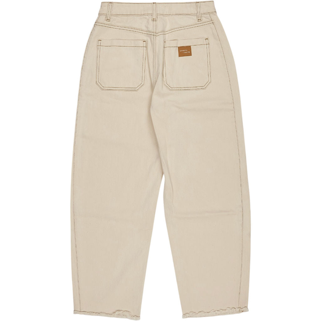 Seventy + Mochi Ecru Cream Bo Jeans