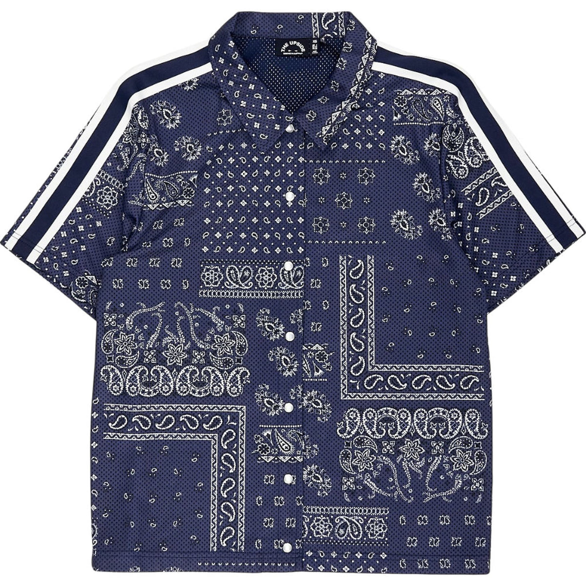 The Upside Navy Bandana Print Shirt XS