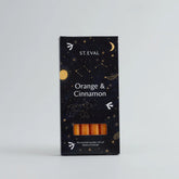 Mini Fragranced Christmas Candles - Orange and Cinnamon