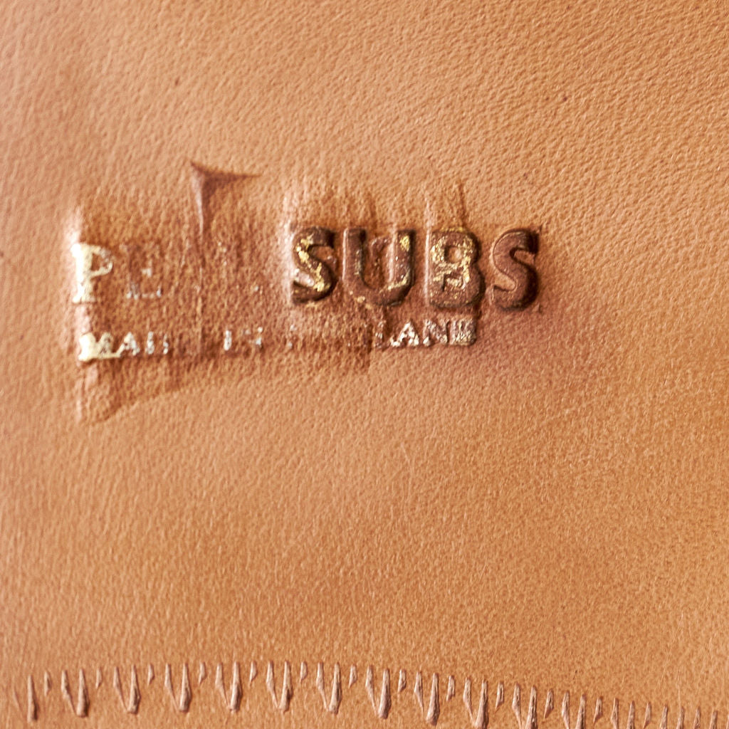 Crockett & Jones Black Leather Cap Toe Shoes