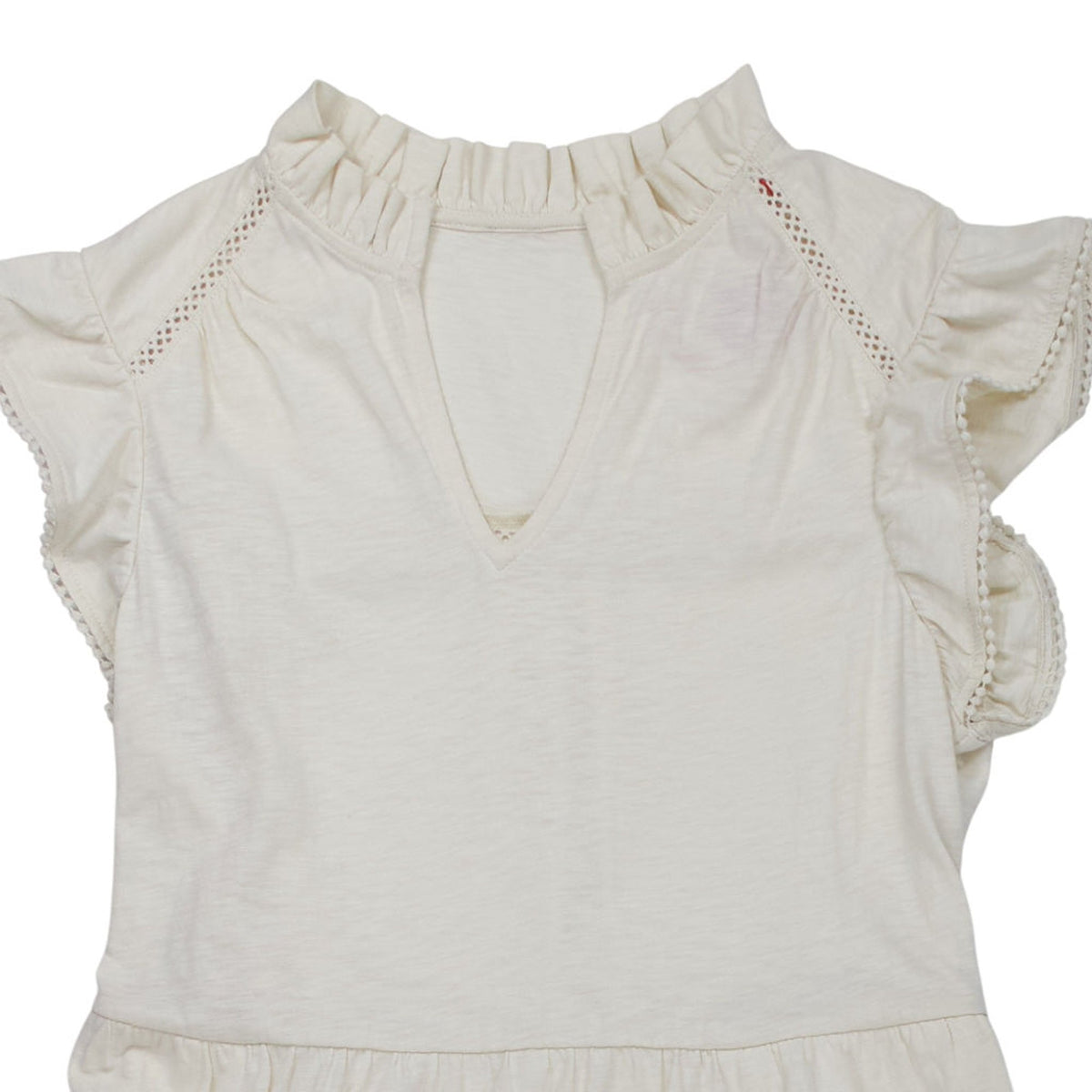 WYSE Cream Jersey Dress