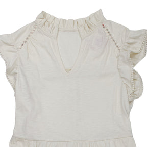 WYSE Cream Jersey Dress