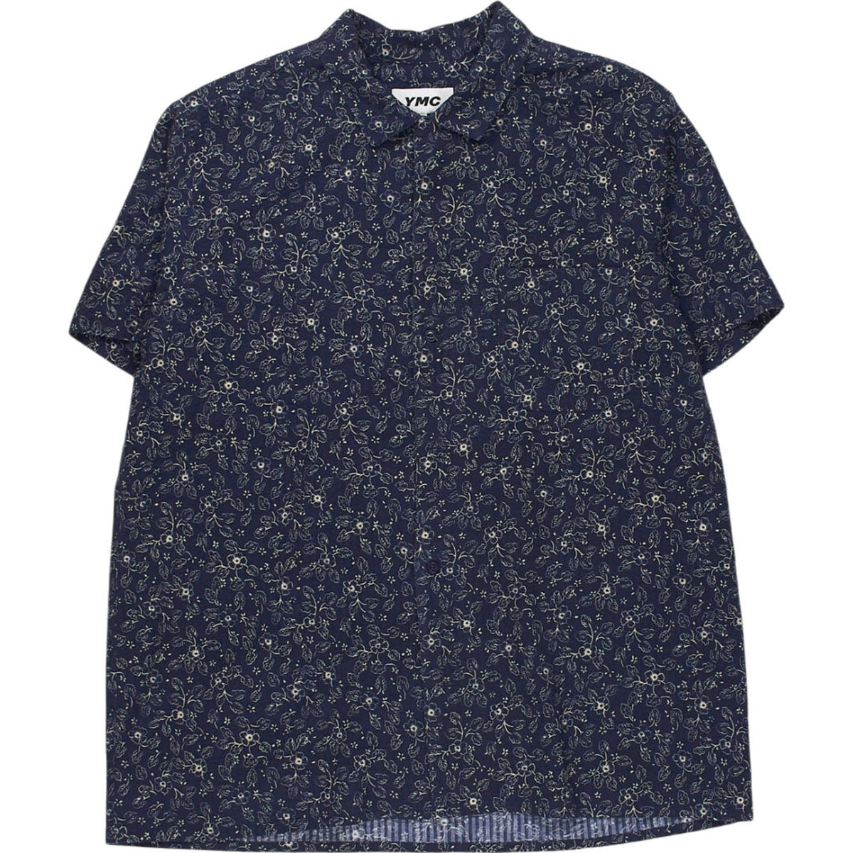 YMC Navy Floral Malick Shirt