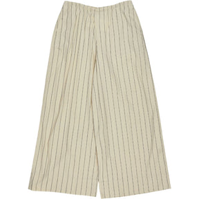 Hush Cream Black Striped Trousers