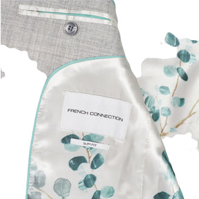 French Connection Grey Slim Fit Suit