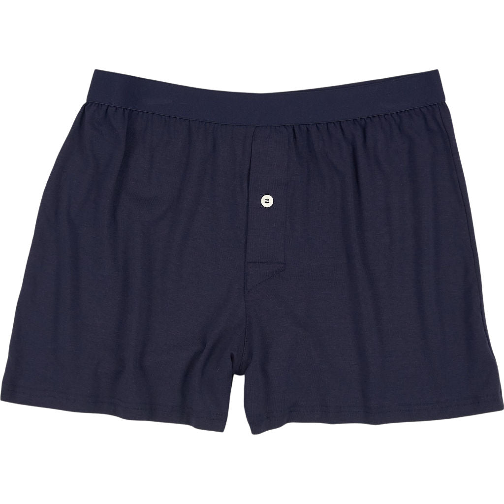 Hamilton & Hare Navy Boxer Shorts ( Single Pack )