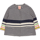 Vilagallo Blue Striped Jacket