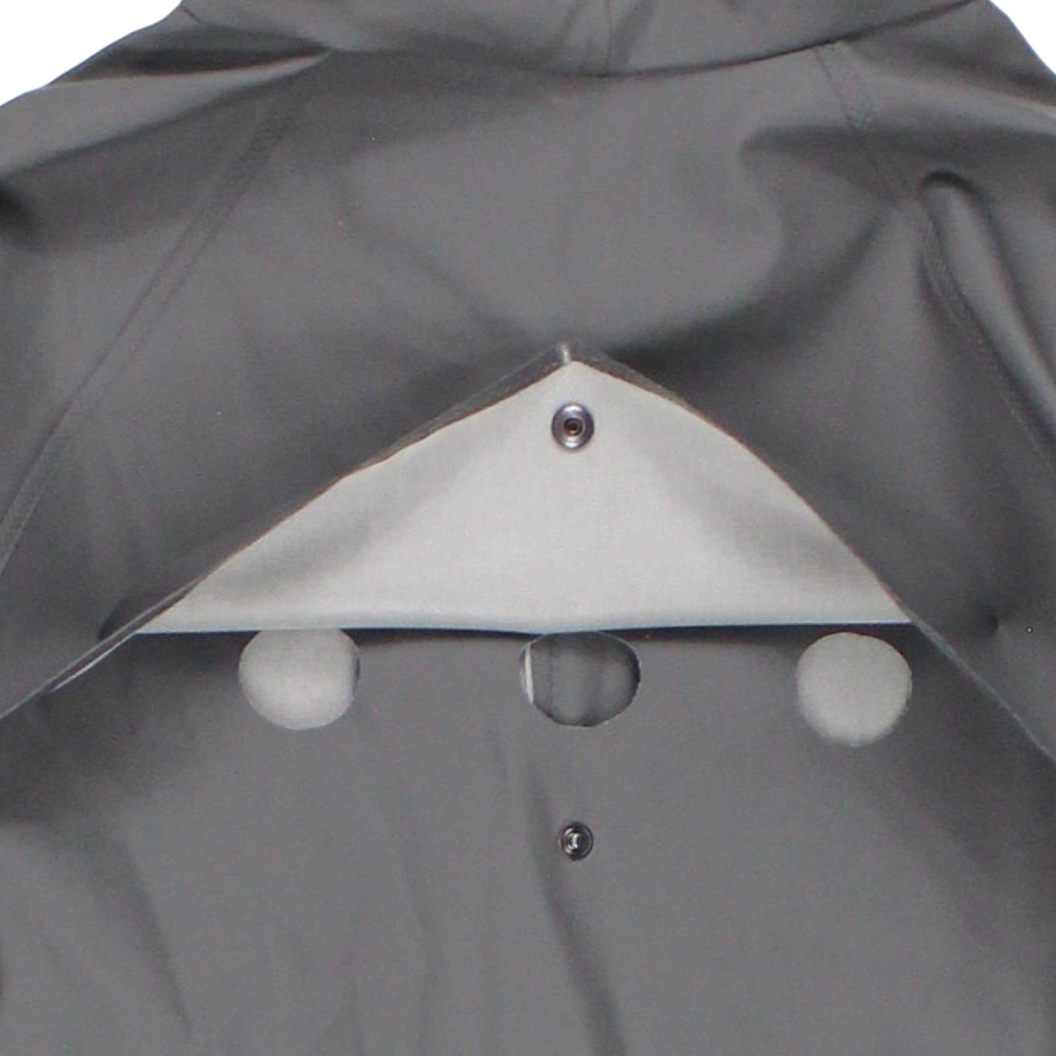 Elka Grey Hooded Rain Jacket