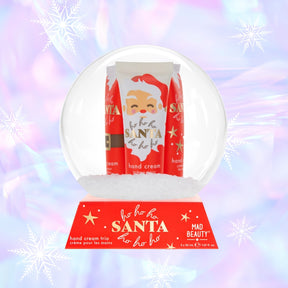 Ho Ho Ho Snow Globe Hand Cream Trio