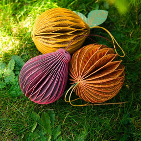 Honeycomb Paper Fruit Decoration- 5 designs