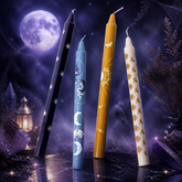 Designer Dinner candles - Set of 4 - Modern Mystic