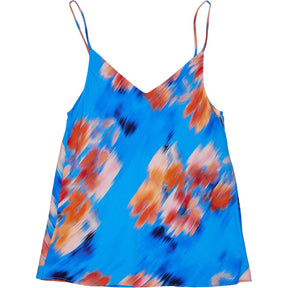 Hush Blue Multicolour Strappy Top